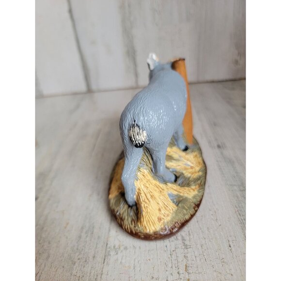 Vintage goat Nativity scene animal plaster xmas home decor - Picture 7 of 8